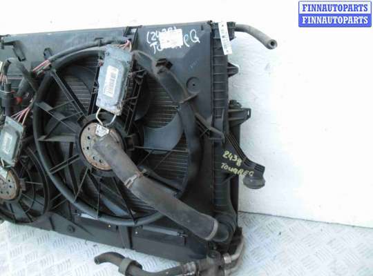 Радиатор кондиционера на Volkswagen Touareg I (7L)