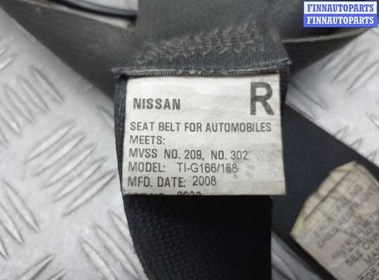 Ремень безопасности на Nissan Pathfinder III (R51)