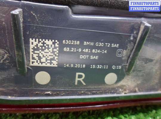 купить Фонарь крышки правый на BMW 5-Series G30 2016 - 2020