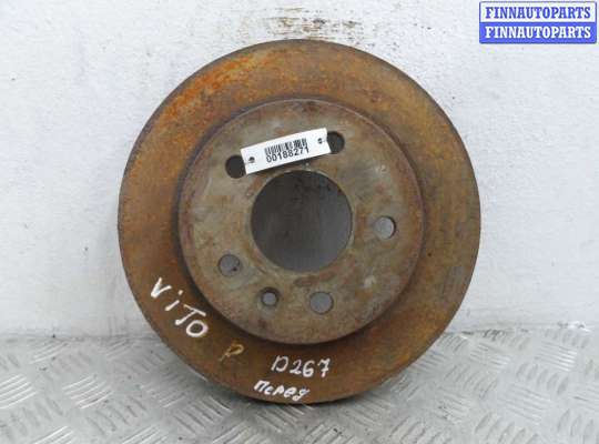 Диск тормозной передний MB1069504 на Mercedes Vito (W639) 2003 - 2010