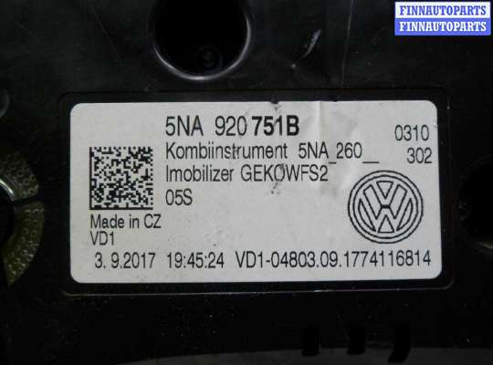купить Щиток приборов на Volkswagen Tiguan II 2016 - 2020