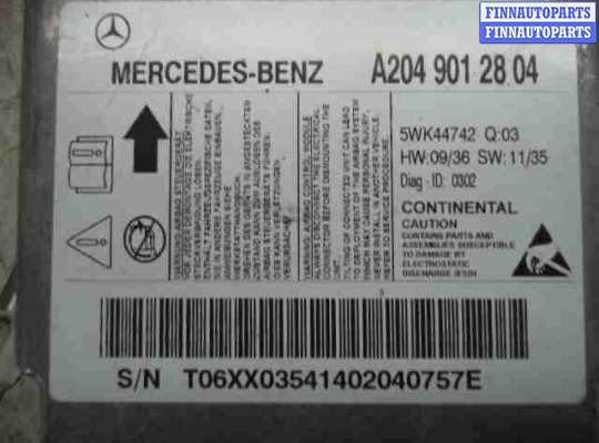 купить Блок управления подушек безопасности на Mercedes C-klasse (W204)Рестайлинг 2011 - 2014