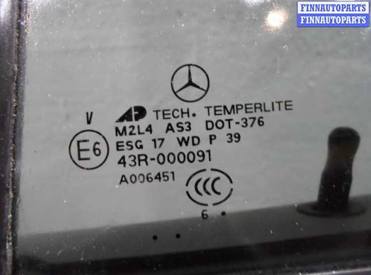 купить Стекло двери задней левой на Mercedes M-klasse (W164) 2005 - 2008