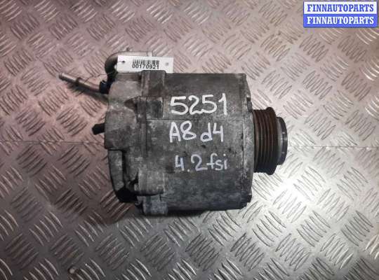 Генератор AU1187123 на Audi A8 D4 (4H2) 2010 - 2014