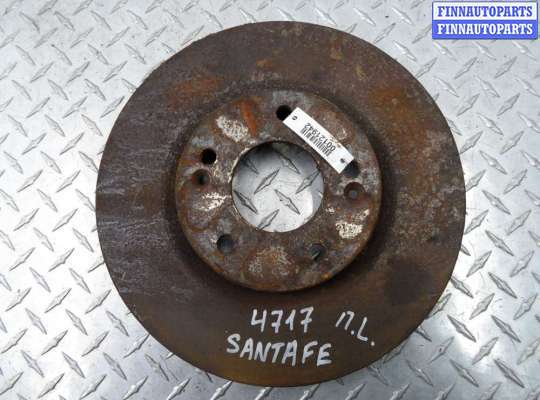 купить Диск тормозной передний на Hyundai Santa Fe II (CM) 2006 - 2009