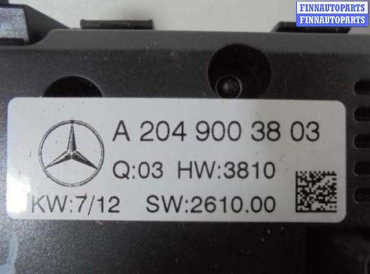 купить Переключатель отопителя на Mercedes C-klasse (W204)Рестайлинг 2011 - 2014