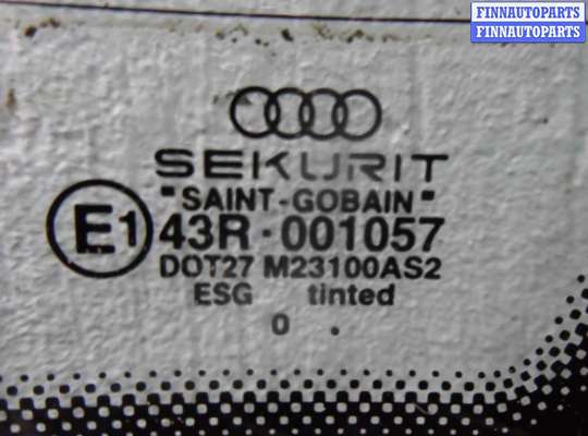 купить Стекло двери задней правой на Audi A4 B6 (8E5) 2000 - 2004