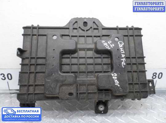 Кронштейн (площадка) аккумулятора (АКБ) на Hyundai Santa Fe II (CM)