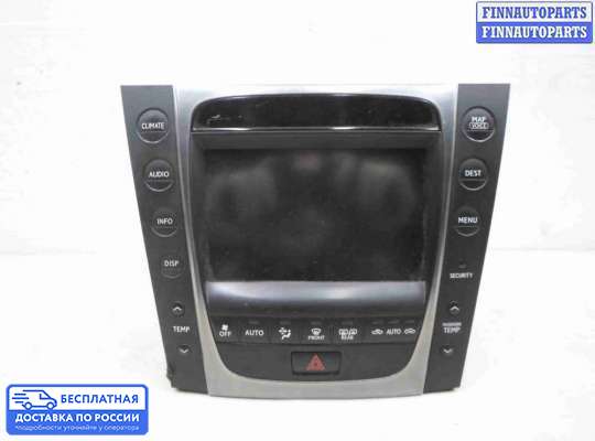 Дисплей бортового компьютера на Lexus GS III (S190)