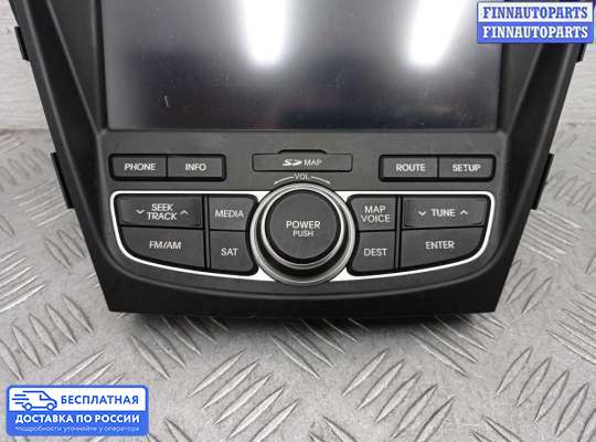 Дисплей бортового компьютера на Hyundai Santa Fe III (DM, NC)