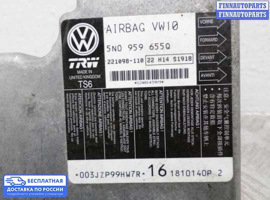 ЭБУ AIRBAG (электронный блок управления подушками безопасности) на Volkswagen Passat CC (357)