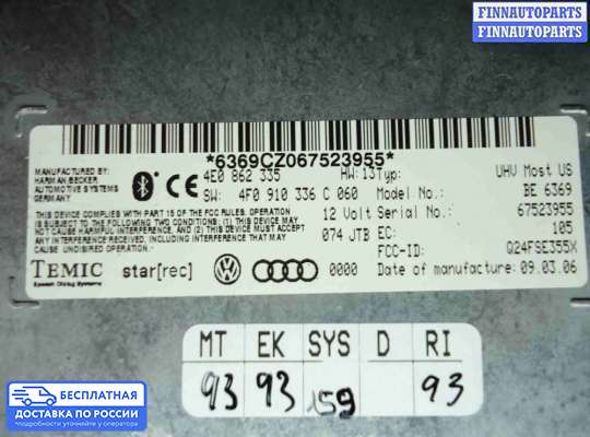 ЭБУ прочее на Audi Q7 (4L)
