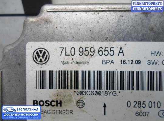 ЭБУ AIRBAG (электронный блок управления подушками безопасности) на Volkswagen Touareg I (7L)