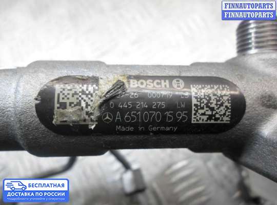 Рампа (рейка) топливная на Mercedes-Benz S (W222)