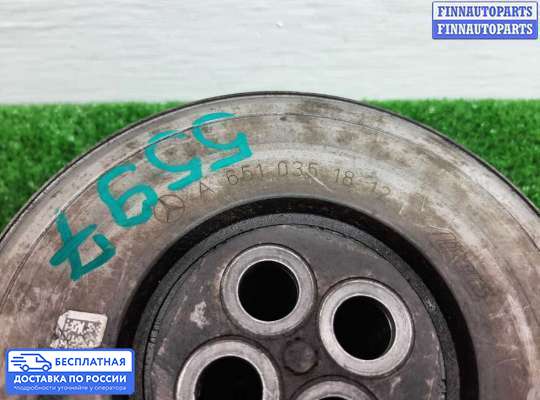 Шкив коленвала на Mercedes-Benz Vito (W447)