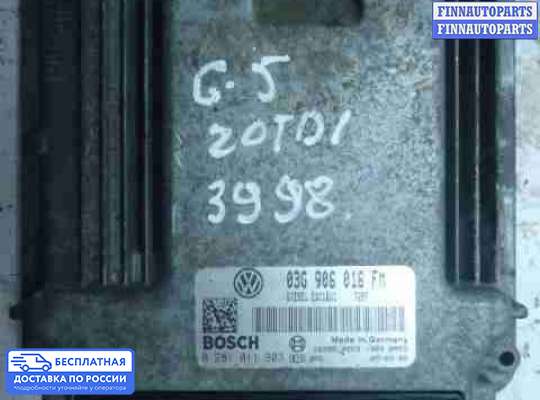 ЭБУ ДВС (блок управления двигателем) на Volkswagen Golf V (1K)