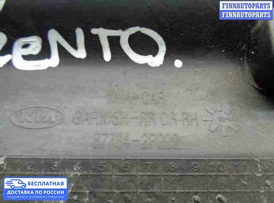 Молдинг на Kia Sorento II (XM)