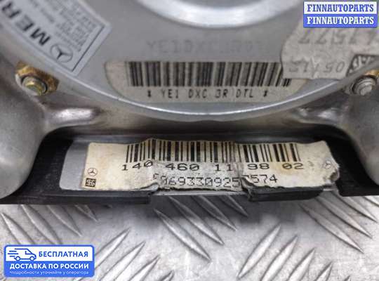 Подушка безопасности водителя (AirBag) на Mercedes-Benz E (W210)