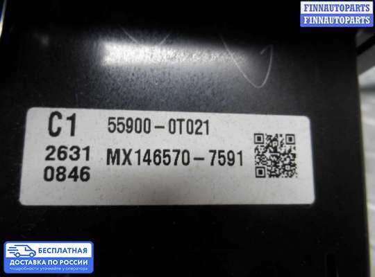 Блок управления печкой на Toyota Venza (GV10)