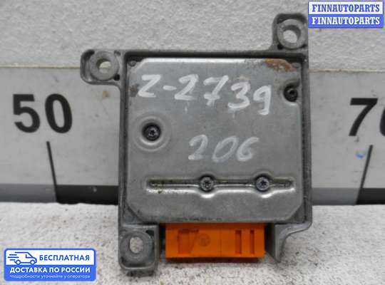 ЭБУ AIRBAG (электронный блок управления подушками безопасности) на Peugeot 206