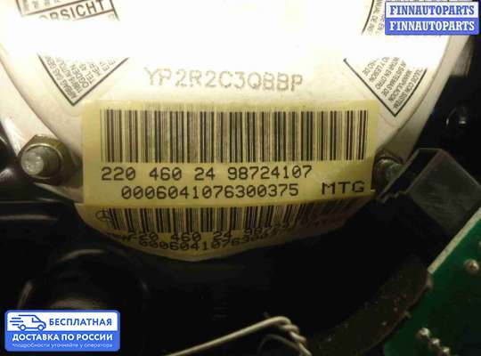 Подушка безопасности водителя (AirBag) на Mercedes-Benz S (W220)