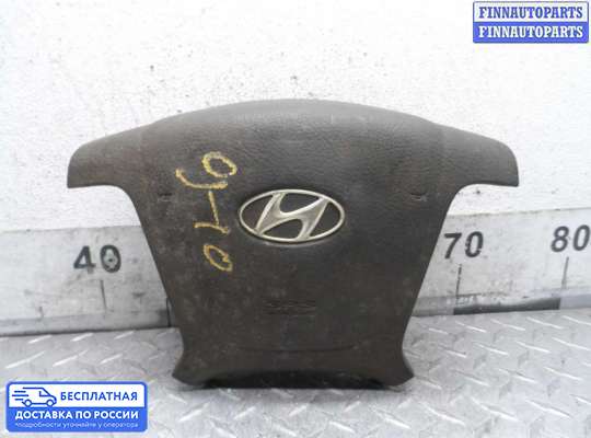 Подушка безопасности водителя (AirBag) на Hyundai Santa Fe II (CM)