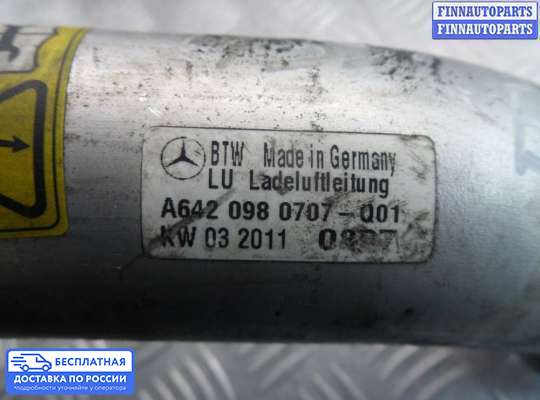 Воздухозаборник на Mercedes-Benz E (W212)