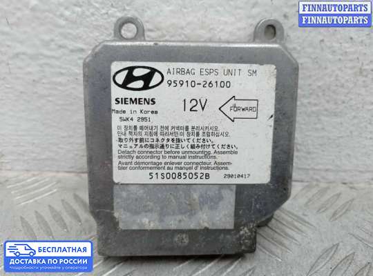 ЭБУ AIRBAG (электронный блок управления подушками безопасности) на Hyundai Santa Fe I (SM, Classic +ТАГАЗ)