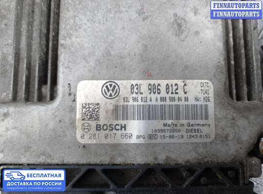 ЭБУ ДВС (блок управления двигателем) на Volkswagen Crafter I (2E)