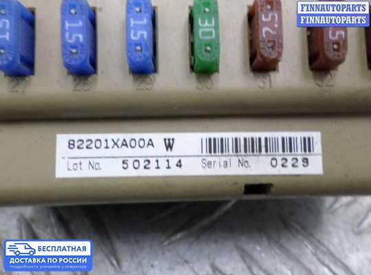 Блок предохранителей на Subaru Tribeca