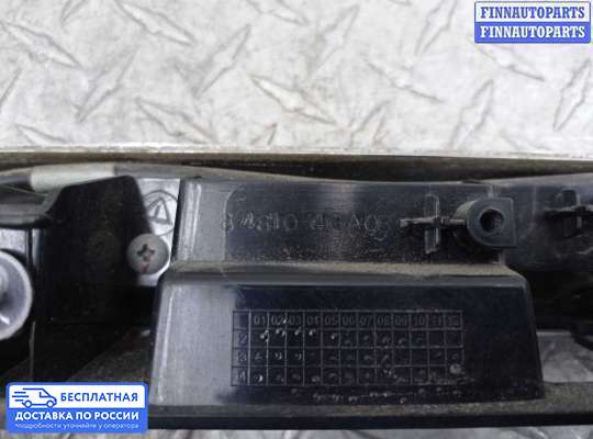 Планка подсветки номера на Infiniti Q50 (V37)