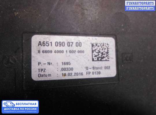 Корпус воздушного фильтра на Mercedes-Benz GLC (X253/C253)