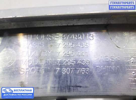 Решетка (заглушка) бампера на BMW 3 (F30/F31)