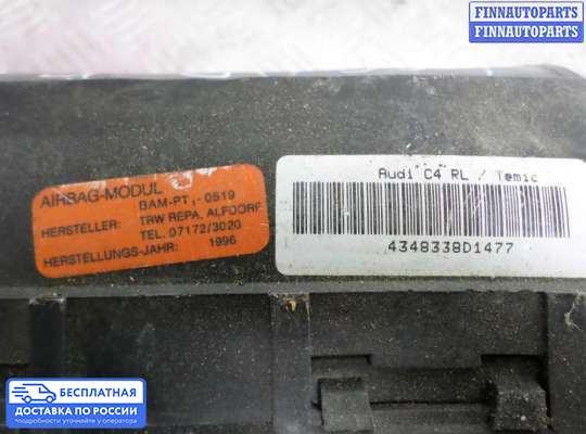 Подушка безопасности пассажира (AirBag) на Audi 100 (4A, C4)