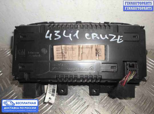 Дисплей бортового компьютера на Chevrolet Cruze I (J300)