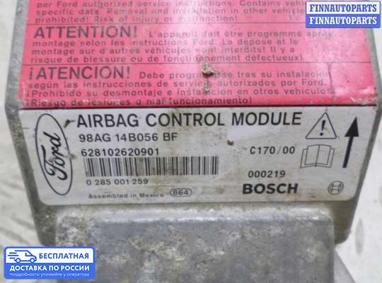 ЭБУ AIRBAG (электронный блок управления подушками безопасности) на Ford Focus I