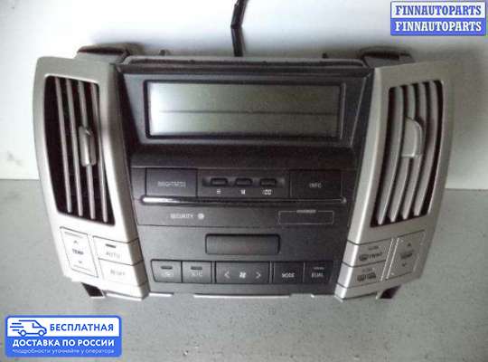 Дисплей бортового компьютера на Lexus RX II (XU30)