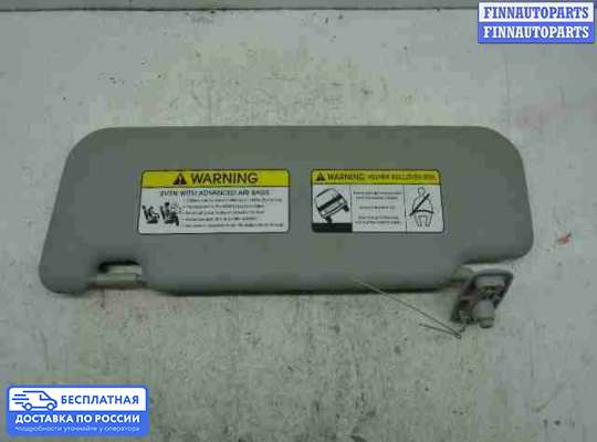 Козырек солнцезащитный на Kia Sportage III (SL)