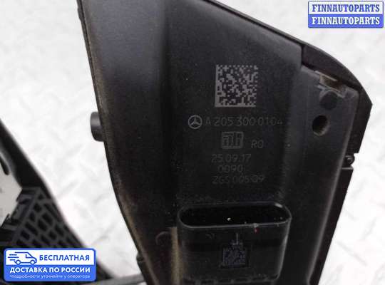 Педальный узел (педаль) на Mercedes-Benz S (W222)