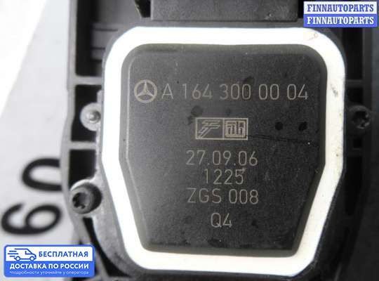 Педальный узел (педаль) на Mercedes-Benz ML (W164)