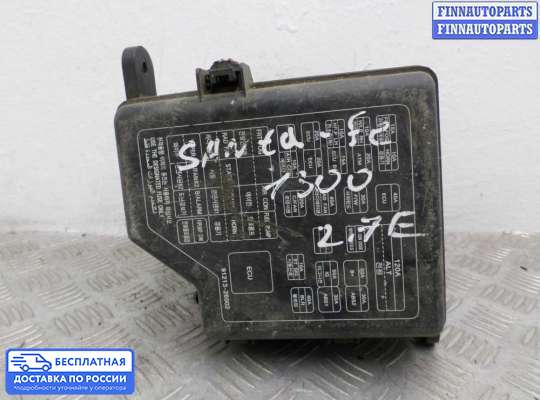 Блок предохранителей на Hyundai Santa Fe I (SM, Classic +ТАГАЗ)