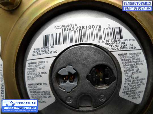 Подушка безопасности водителя (AirBag) на Ford Explorer III (U152)