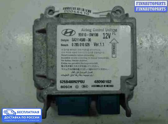 ЭБУ AIRBAG (электронный блок управления подушками безопасности) на Hyundai Santa Fe II (CM)