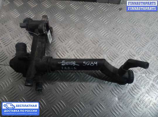 Корпус термостата на Skoda Fabia II (5J)