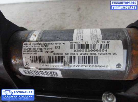 Подушка безопасности пассажира (AirBag) на Mercedes-Benz B (W245)
