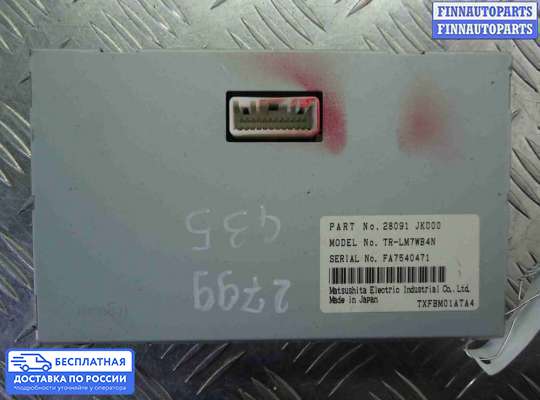 Дисплей бортового компьютера на Infiniti G (V36)