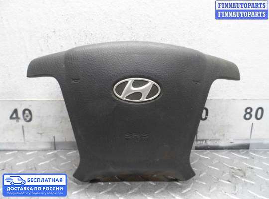 Подушка безопасности водителя (AirBag) на Hyundai Santa Fe II (CM)