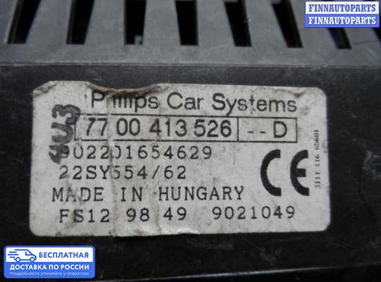 Дисплей бортового компьютера на Renault Safrane I/II B54