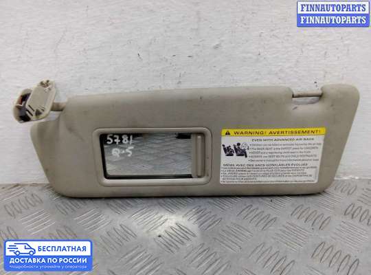 Козырек солнцезащитный на Audi Q5 (8R)