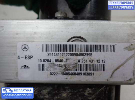 Блок ABS на Mercedes-Benz ML (W164)